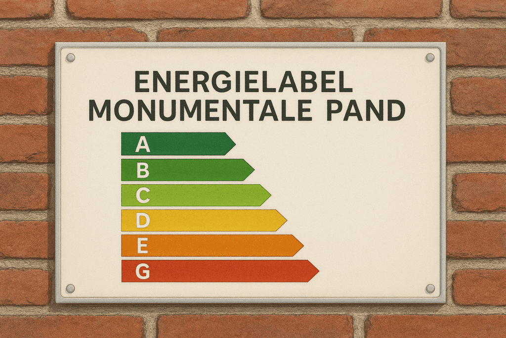 Energielabel monumentaal pand